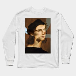 Self Portrait of Raphael and Timothee Chalamet Long Sleeve T-Shirt